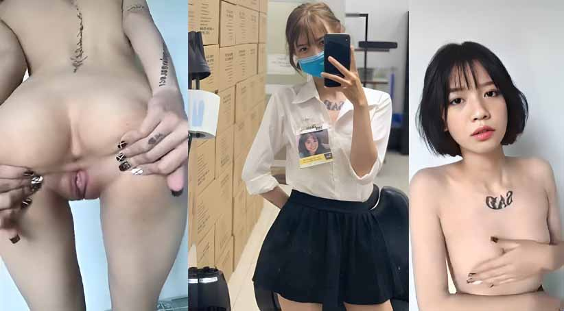 아름다운 소녀는 자위하고 남자를 초대하여 와서 그녀와 섹스합니다.